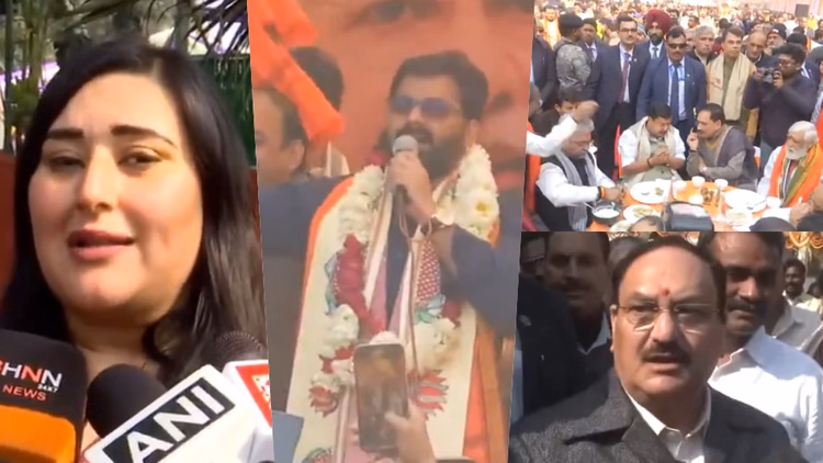 Makar Sankranti 2026:मकर संक्रांति पर दिल्ली भाजपा कार्यालय में उत्सव का माहौल, नेताओं ने साथ मनाई खुशी - A Festive Atmosphere Prevailed At The Delhi Bjp Office On Makar Sankranti