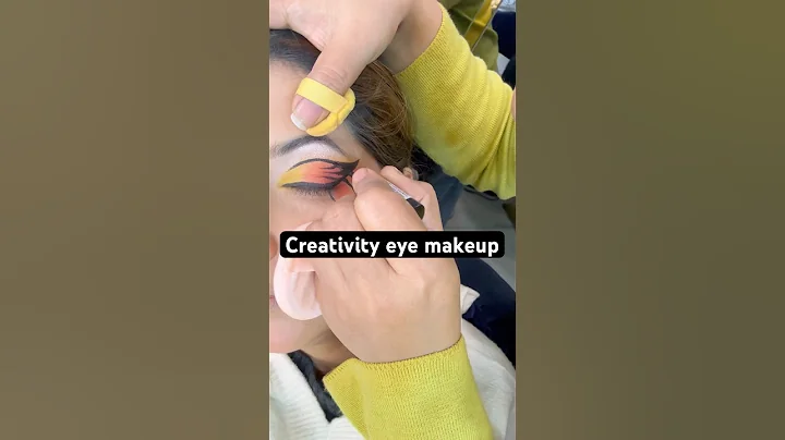 Creativity eye makeup 👍😱 #youtubeshorts #makeup #creativity #viralvideo #makeuptutorial #song #yt