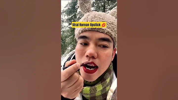 Viral New Korean Lipstick Hack! 💯👍#shorts #makeup #viral #fyp #lipstick #video #shortsfeed 💥