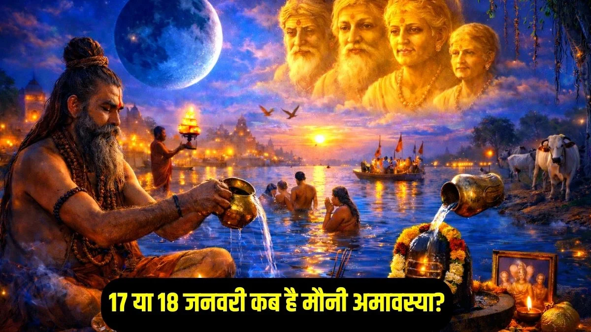 Mauni Amavasya 2026 Date: 17 या 18 जनवरी कब है मौनी अमावस्या? जानिए तिथि, दान- स्नान का शुभ मुहूर्त, योग और पितृ कवच | Jansatta