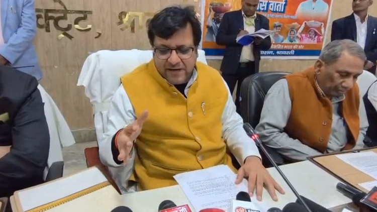 Shravasti:आबकारी मंत्री बोले- विकसित भारत जी राम जी योजना से तेज होगा गांवों का विकास - Shravasti: Excise Minister Said- Development Of Villages Will Accelerate With The Vikasit Bharat Ji Ram Ji Sch