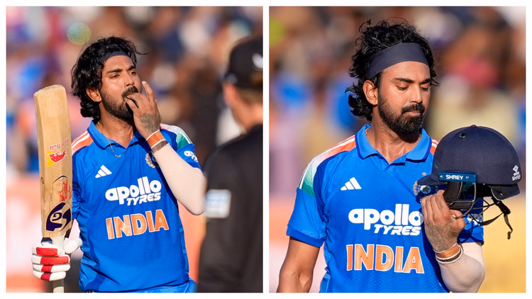 Ind Vs Nz:राजकोट वनडे में गरजा केएल राहुल का बल्ला, पत्नी अथिया ने इस तरह लुटाया प्यार; गावस्कर भी हुए मुरीद - Ind Vs Nz: Kl Rahul Classy Innings Against Newzealand 2nd Odi Athiya Shetty Sunil Gavaskar Reacts