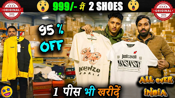 100% Original Shoes & Clothes 😱 | Discount upto 90% Off | Big Brands Retail | Biggest Sale IN 2026