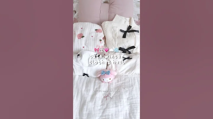 cute winter clothes haul 🎀 #shorts #haul #wonyoungism #fashion #cute #sheinhaul #kawaii #kbeauty