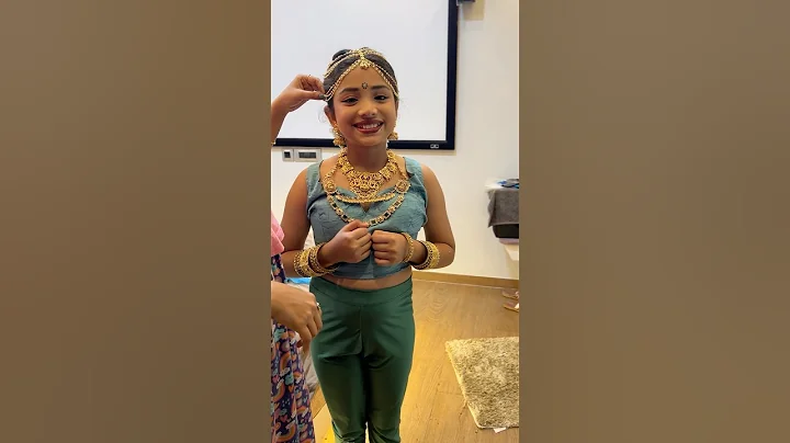 GRWM For நீலாம்பரி Dance Recreation ⁉️அழகு பொம்மை Prac❗#beautytips #makeup #shorts