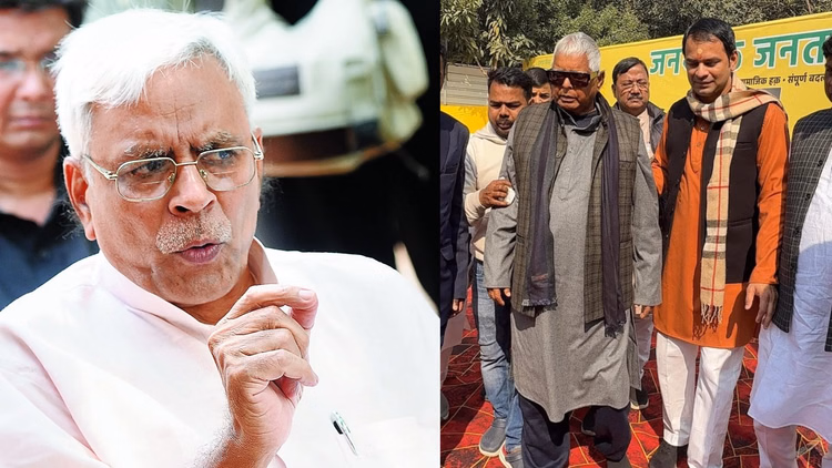 Bihar :लालू के संकटमोचक ने खोला मोर्चा, शिवानंद तिवारी बोले- तेजस्वी ओझल, मैदान में सिर्फ तेज प्रताप - Bihar : Shivanand Tiwari Targeted Tejashwi Yadav Against Tej Pratap Yadav Rjd Party Dahi Chuda Feast Patna