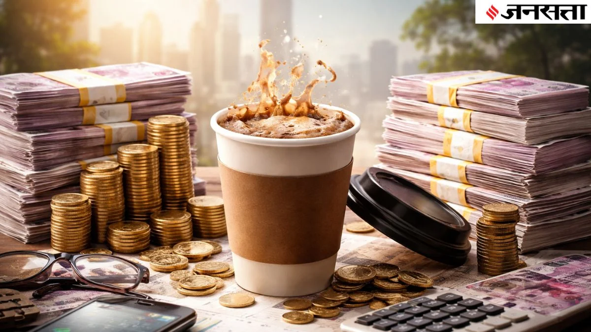1.8 लाख की कॉफी! कैसे रोजाना का छोटा खर्च आपको लाखों की बचत कम कर सकता है | 1 8 lakh rupee worth of coffee How small everyday expenses can save you lakhs | Jansatta