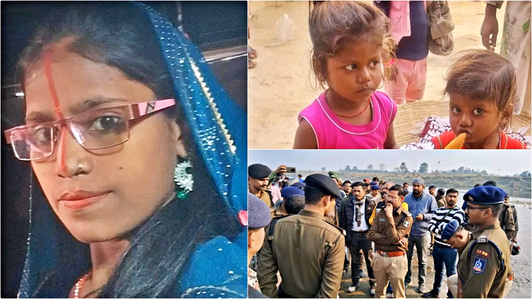 Muzaffarpur News: Sensation As Bodies Of Missing Woman And 3 Children Found Under Budhi Gandak River Bridge - Bihar News