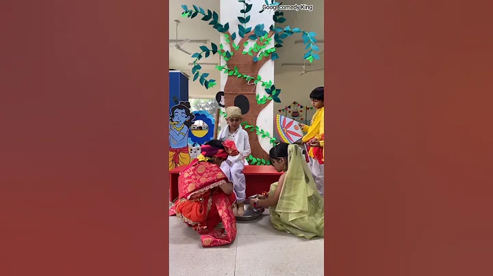 Are Dwarpalo Kanhaiya Se Keh Do Song dance performance #dance #krishnasong #krishna #sudama #shorts