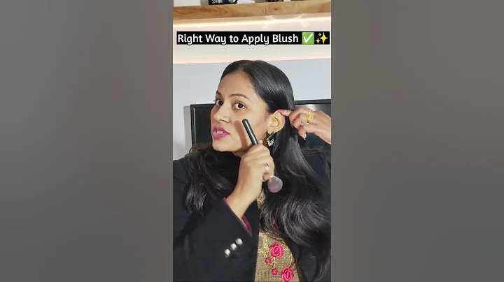 Galat vs Sahi Blush Placement ❌✅ | Chubby Face Makeup 😲😳😍
