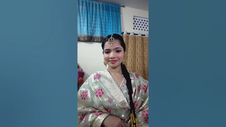 Get ready with me ♥️ for Lohri party🥳#shortvideo#makeup#shortsfeed#lohri #viralvideo#makeuptutorial