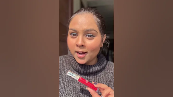 MAC ruby woo dupe #makeupdupes #lipstickdupes #shorts #makeup #grwm #zudiolipstick #zudiohaul