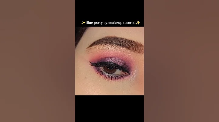 how to do lilac party makeup ✨#eyemakeup #makeup #eyemakeuptutorial #makeupartist #beauty #shorts