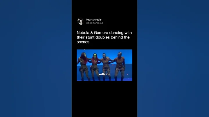 Gamora & Nebula BTS Dance Break With Stunt Doubles