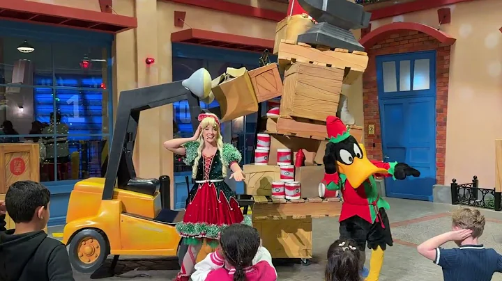 حفلة رقص دافي هوليداي لدى عالم وارنر براذرز أبوظبي داخل الإمارات العربية المتحدة (الجزء 4)