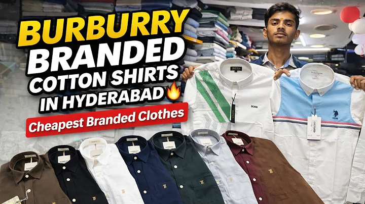 BURBERRY BRANDED COTTON SHIRTS IN HYDERABAD 🔥 Cheapest Branded Clothes