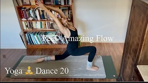 (٤٠ دقيقة) رقصة يوغا ١٢٠ حركة ممتعة ومبهجة ✨ تحرك بحرية واستمتع #asana #فيديو_قصير