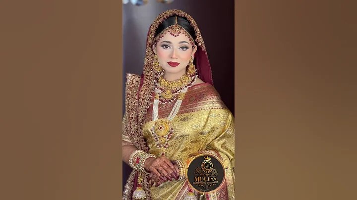 কেমন লাগছে বলেন তো এই মডেল টা কে #minivlog #bridalmakeup #makeup #shorts #wedding #model #short #yt