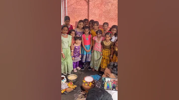 பொங்கல் போட்டி Sara அடித்த உறியடி⁉️Dancing Roma Pongal கொண்டாட்டம்‼️  #shorts #beautytips #makeup