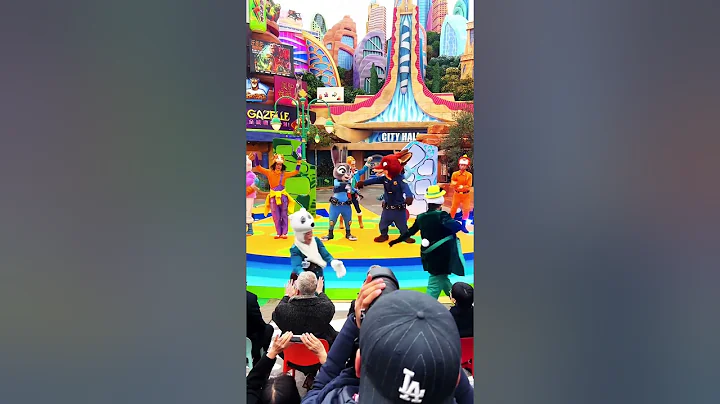 رقص زوتوبيا! #disney #zootopia #disneyworld #disneyland #amusementpark #themepark