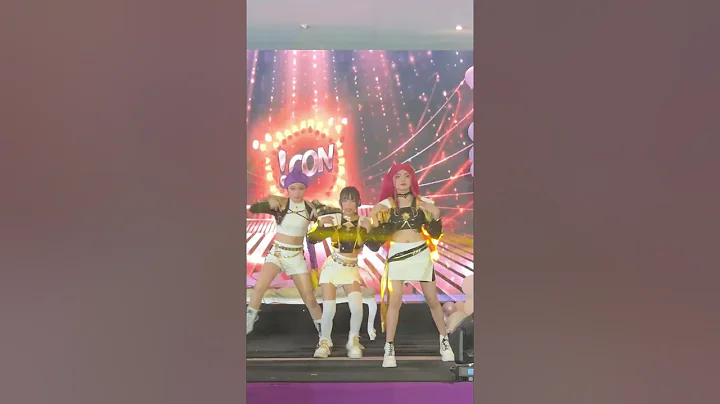 KPOP Demon Hunters Rumi, Zoey, Mira Ft. ICON Dance Golden 1 at Taal #KpopDemonHunters #icon