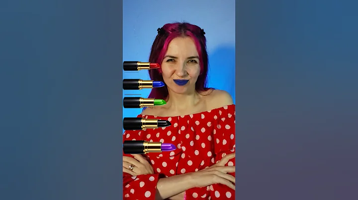 Lipstick Color Change 😻 #lipstick #makeup #beauty #cute #challenge #viral #shorts #trend