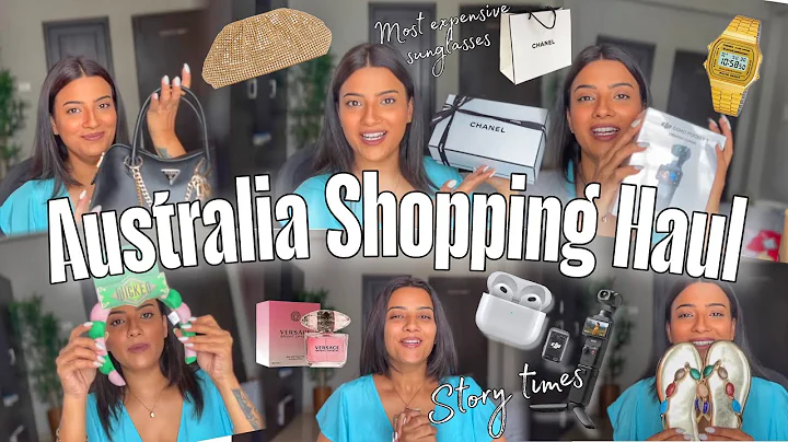 Back From Australia | Huge Shopping haul From Australia | Perfumes, Clothes, New Camera, Chanel etc.