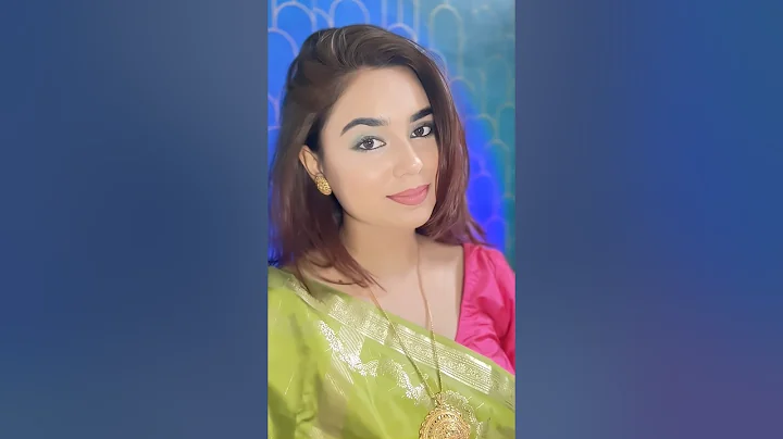 Saraswati puja Makeup Look✨💕 #shorts #makeup #grwm #saraswati #diwali #yt #winter - English