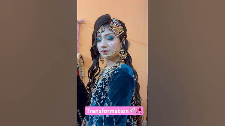 Wait for the Bridal Transformation 😍#shorts #viral #shortsfeed #tranding #bridalmakeup #makeup