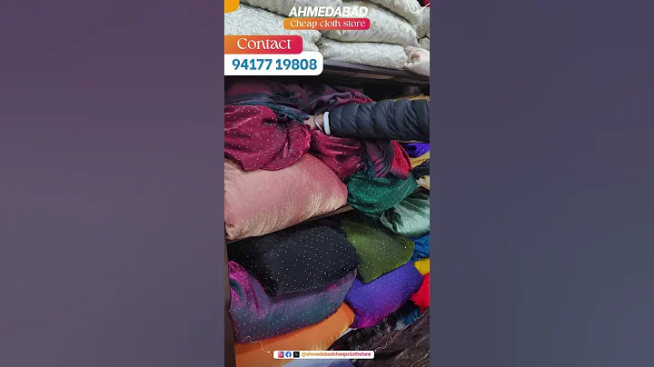 Quality clothes at prices you’ll love 🛍️Ahmedabad Cheap Cloth Store, Samrala #AffordableFashion