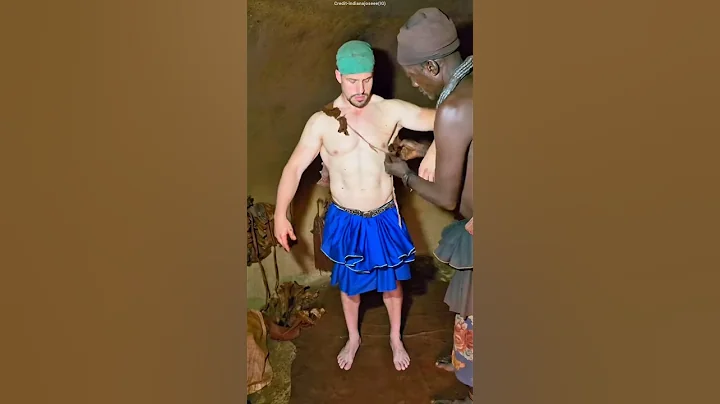 Why do tribes make visitors change clothes?