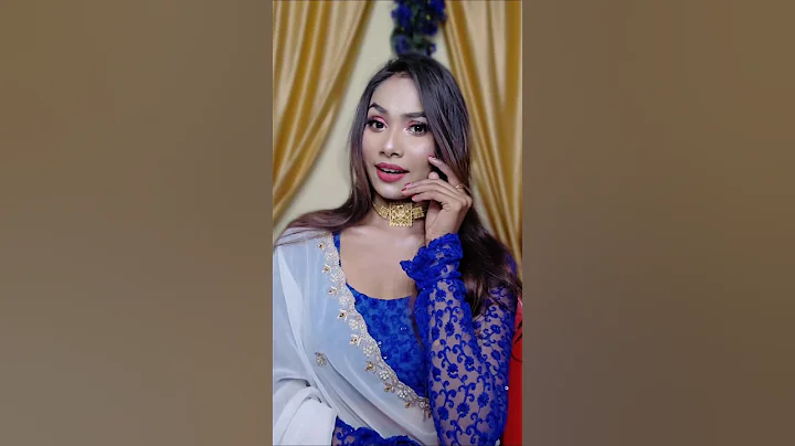 Saraswati Puja Makeup Tutorial With White saree ✨️❤️ #makeup #saraswatipuja #tips #shorts #tutorial