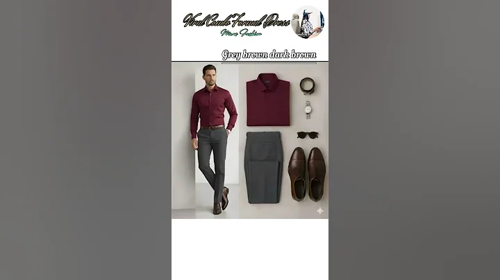 Top3  BEST Color Combination For Formal Men's Clothes 2026 || BEST Formal Dress Colors Combos - Chinese