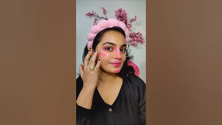 Trying Korean Blush makeup Hack #trending #ytshorts #beauty #shorts