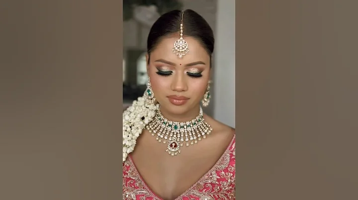 BRIDAL MAKEUP #trending#makeup#makeuptutorial #shorts#knowledge#viral#trend