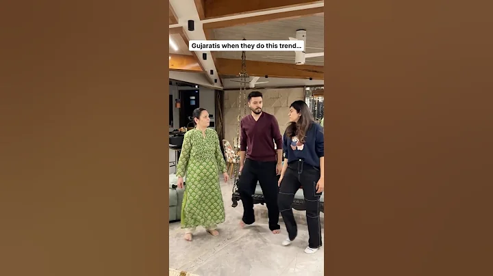 Every Gujju😂 #gujjufamily #gujjucomedy #trend #saasbahu #comedy #couplecomedy #garba #dance
