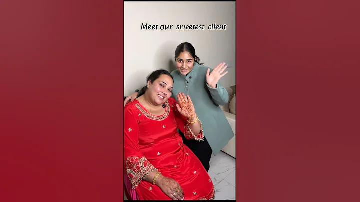 Sweetest client ever🪬🥹 #viral #short #shorts #trending #makeup