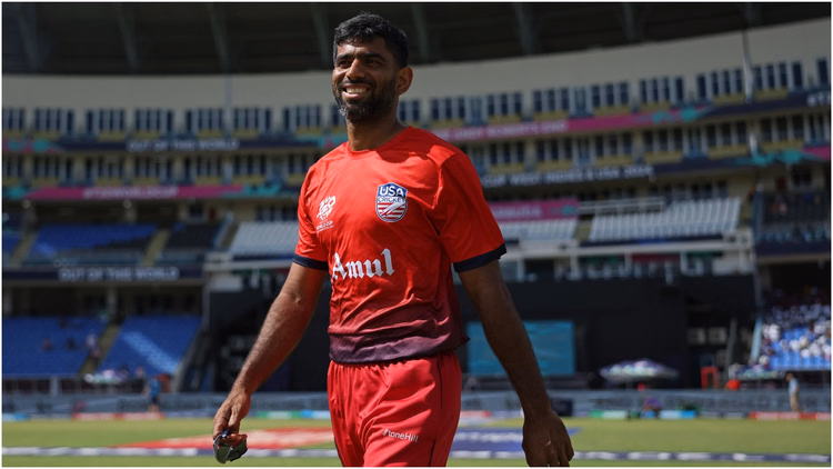 T20 Wc:जिस मैदान पर सपना देखा, उसी वानखेड़े में अब अमेरिका की जर्सी में खेलेंगे नेत्रवलकर; याद कर हुए भावुक - T20 Wc: Mumbai-born Usa Pacer Saurabh Netravalkar Awaits Emotional Reconnect With Wankhede Know Details