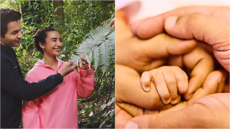 राजकुमार राव और पत्रलेखा ने किया बिटिया का नामकरण, बेबी गर्ल की पहली झलक दिखाते हुए किया नाम का एलान - Rajkummar Rao And Patralekhaa Showed First Glimpse Of Their Baby Girl And Couple Named Her Parvati Paul Rao