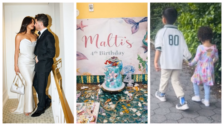 प्रियंका चोपड़ा ने शेयर किया क्यूट पोस्ट, मरमेड डेकोरेशन के साथ मनाया लिटिल मंचकिन मालती का चौथा जन्मदिन - Priyanka Chopra Shares Glimpse Of Daughter Malti Marie 4th Birthday Bash With Princess Ariel Mermaid Cake