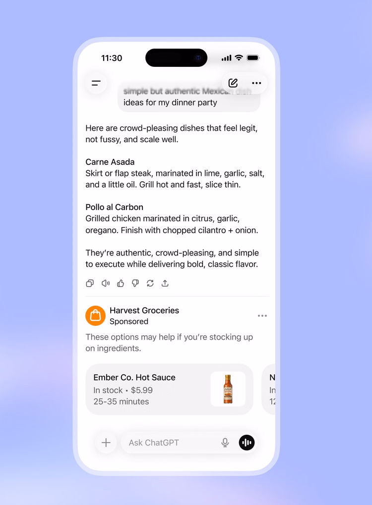 Ads In Chatgpt:चैटजीपीटी यूजर्स के लिए बड़ी खबर; अब चैट के दौरान दिखाई देंगे विज्ञापन, जानिए क्यों? - Openai To Show Ads On Chatgpt: Free And $8 Plan Users To See Contextual Advertising
