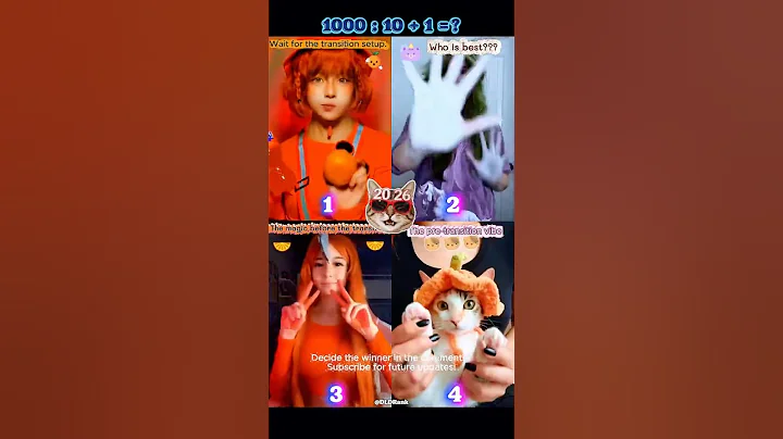 Trend color mix makeup transition 2026 (Part 2), pick 1-4 ✨✨ #trending #transition #music