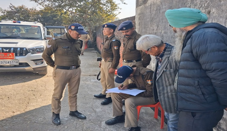 सुखवंत आत्महत्या प्रकरण :एसआईटी ने गांव पैगा पहुंचकर परिजनों के दोबारा बयान दर्ज किए - The Sit Team Reached Paiga Village And Recorded The Statements Of The Family Members Again