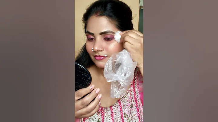 Polythin flower pent||#makeuptips #makeup