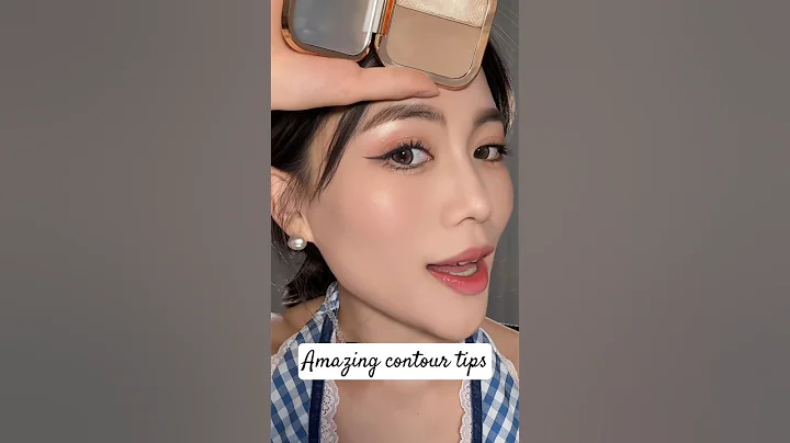Simple contouring & highlighting makeup tutorial, makeup tips, beauty tips #beauty #makeup #shorts