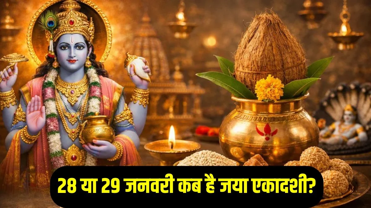 Jaya Ekadashi 2026 Date : जनवरी में कब रखा जाएगा जया एकादशी व्रत? जानिए तिथि, पूजा का शुभ मुहूर्त और धार्मिक महत्व: Jaya Ekadashi 2026 date Jaya Ekadashi 2026 Jaya Ekadashi kab hai | Jansatta