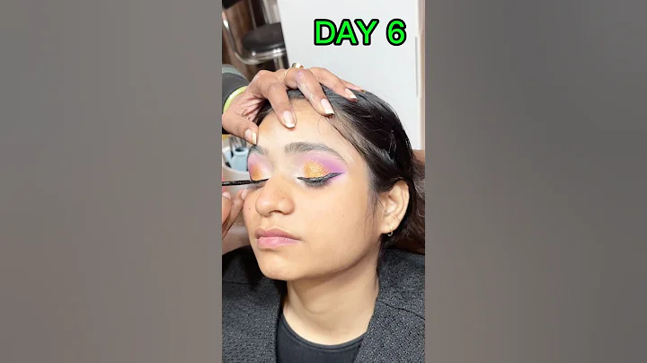 Most trending haldi eyemakeup hack ✅DAY 6 #most #trending #eyes #makeup #lucknow #india #shorts