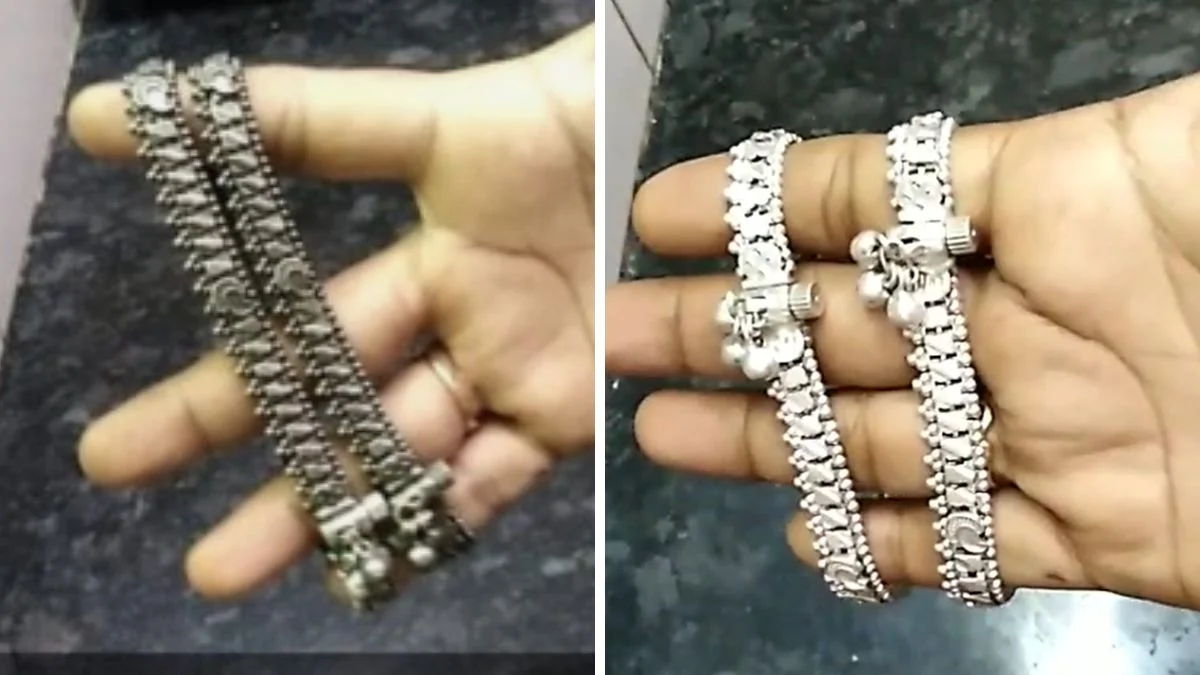 चांदी की चेन-पायल को कैसे करें क्लीन | chandi ki chain payal ki safai kaise karen clean black silver chains and anklets in Hindi | Jansatta