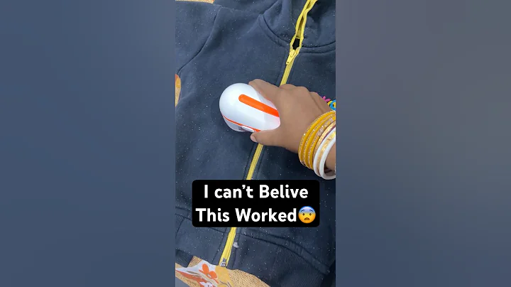 How to Use Lint Remover to Make Your Clothes Look New Again - English