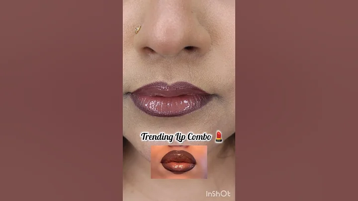 Found The Perfact Brown Lip Combo 💄#lipstick #lipgloss #lipcombo #makeup #shorts #viral #trending